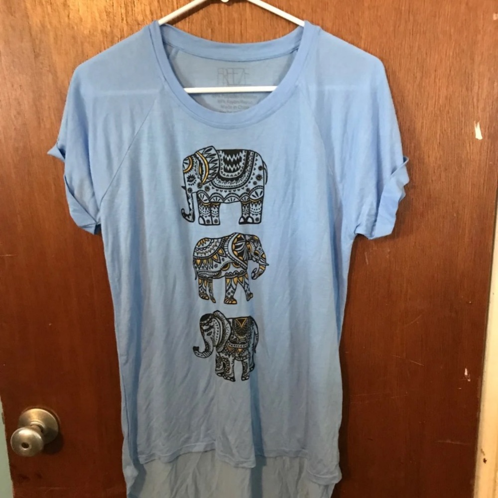 Size Medium Elephant Shirt by Freeze